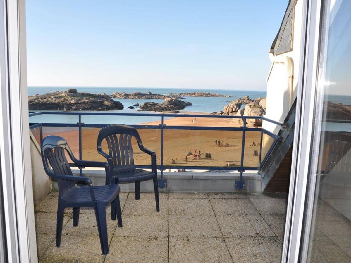 Appartement Terrasse Bord De Mer A Tregastel Avec Parking - Fr-1-368-19 Exterior photo